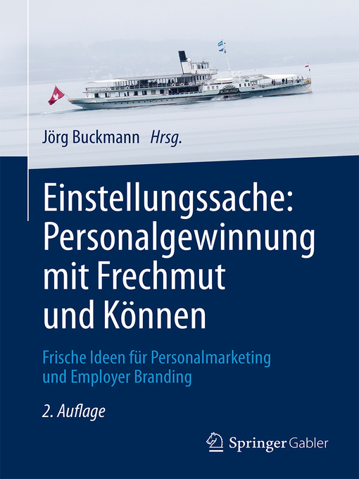 Title details for Einstellungssache by Jörg Buckmann - Available